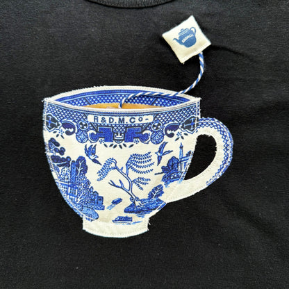 R&D.M.Co   BLUE WILLOWミルクティーTシャツ