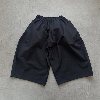 TENNE HANDCRAFTED MODERN ビッグポケットキュロット　ブラック