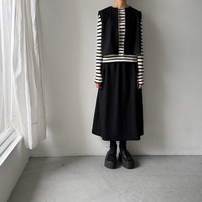 R&D.M.Co  ミドルスムースシャーリングベスト