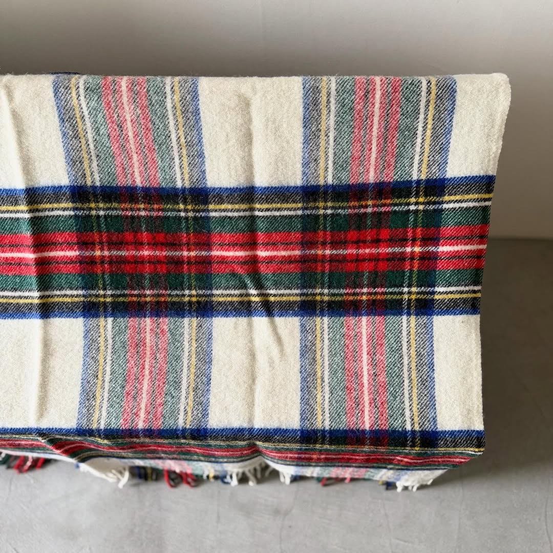 TWEED MILL ウールブランケット　Dress stewart