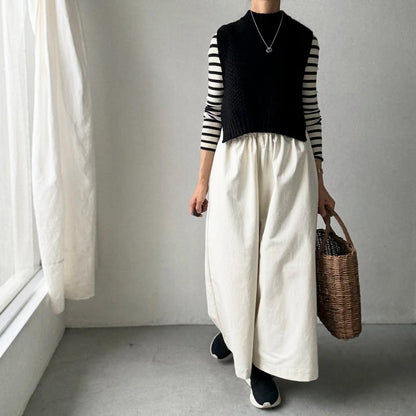 dui jujudhau  ワイドワイドパンツ　チノナチュラル