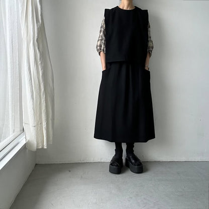 cion ウールタックショルダーベスト