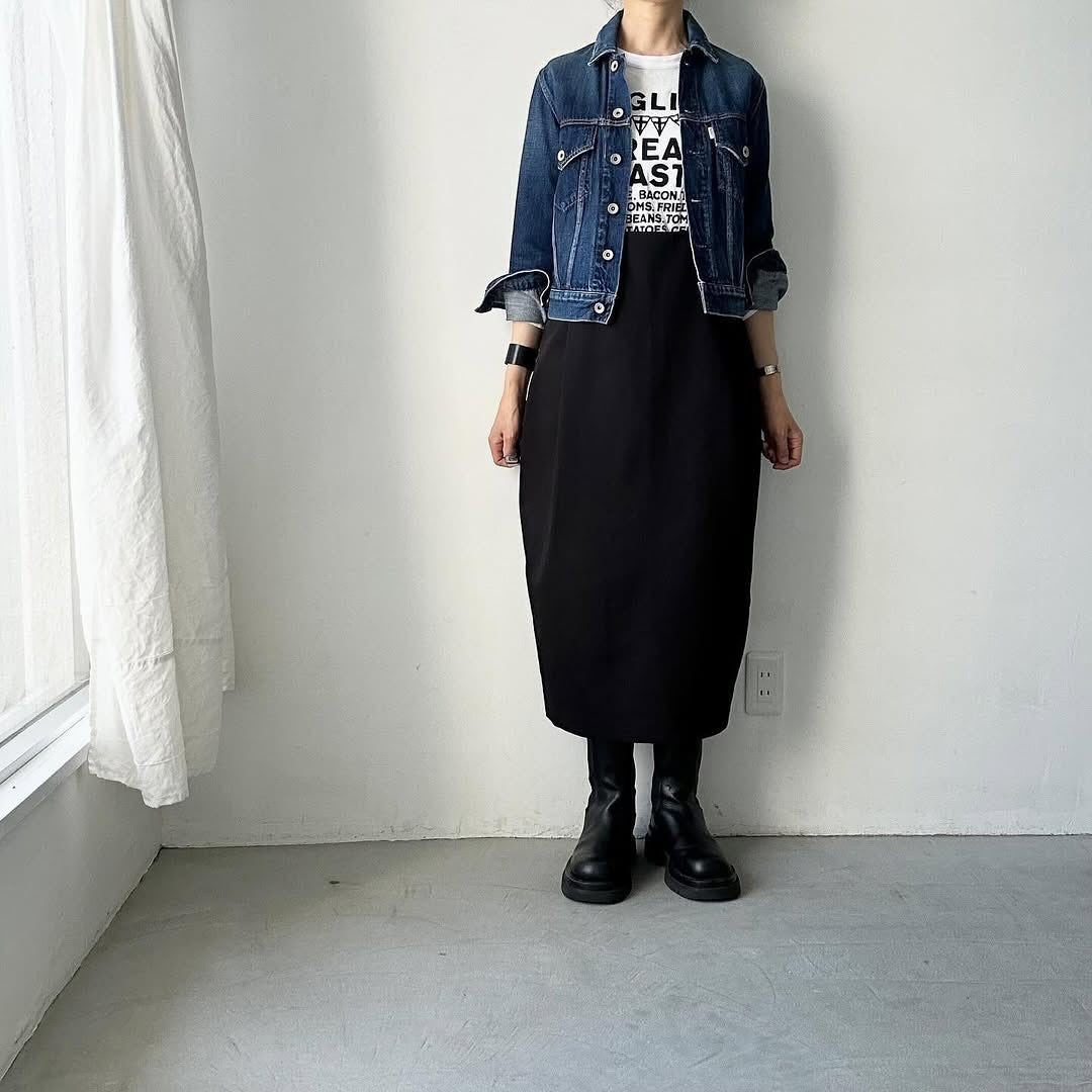 cion コットンジャンパースカート