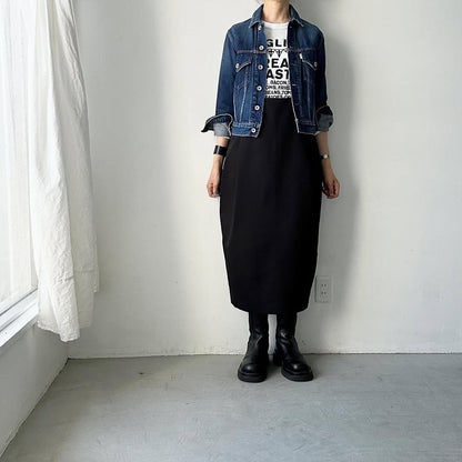 cion コットンジャンパースカート