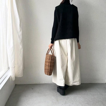 cion  アルパカ混モールベスト