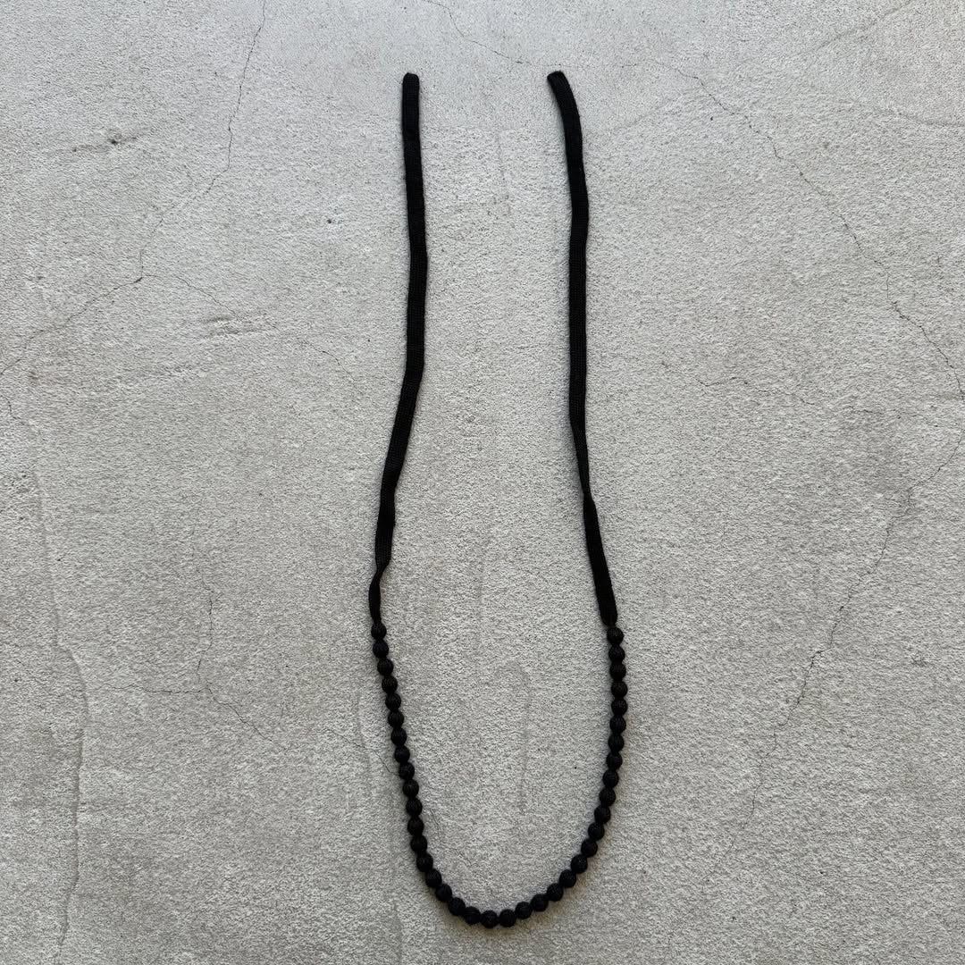 homspun ウールネックレス　ブラック