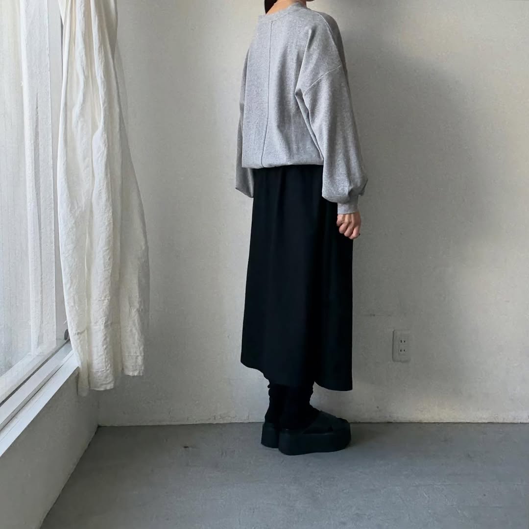 Linenya  バルーンスリーブカットソー