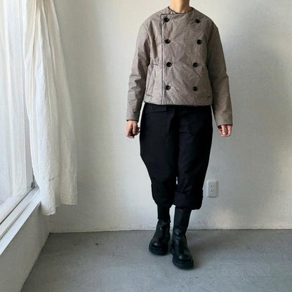 R&D.M.Co  ガンクラブトリミングパフジャケット