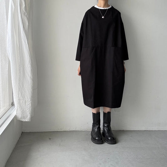 jujudhau デッドストックコットンイージードレス