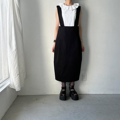 cion コットンジャンパースカート