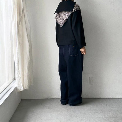 cion  ウール混セーラープルオーバー