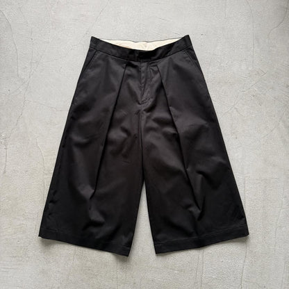 R&D.M.Co  チノクロスガウチョパンツ　ブラック