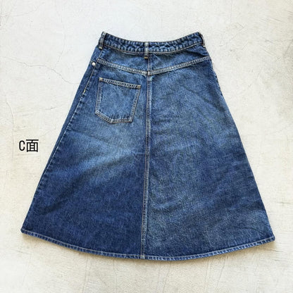 R&D.M.Co  デニムフリーフェイシングスカート