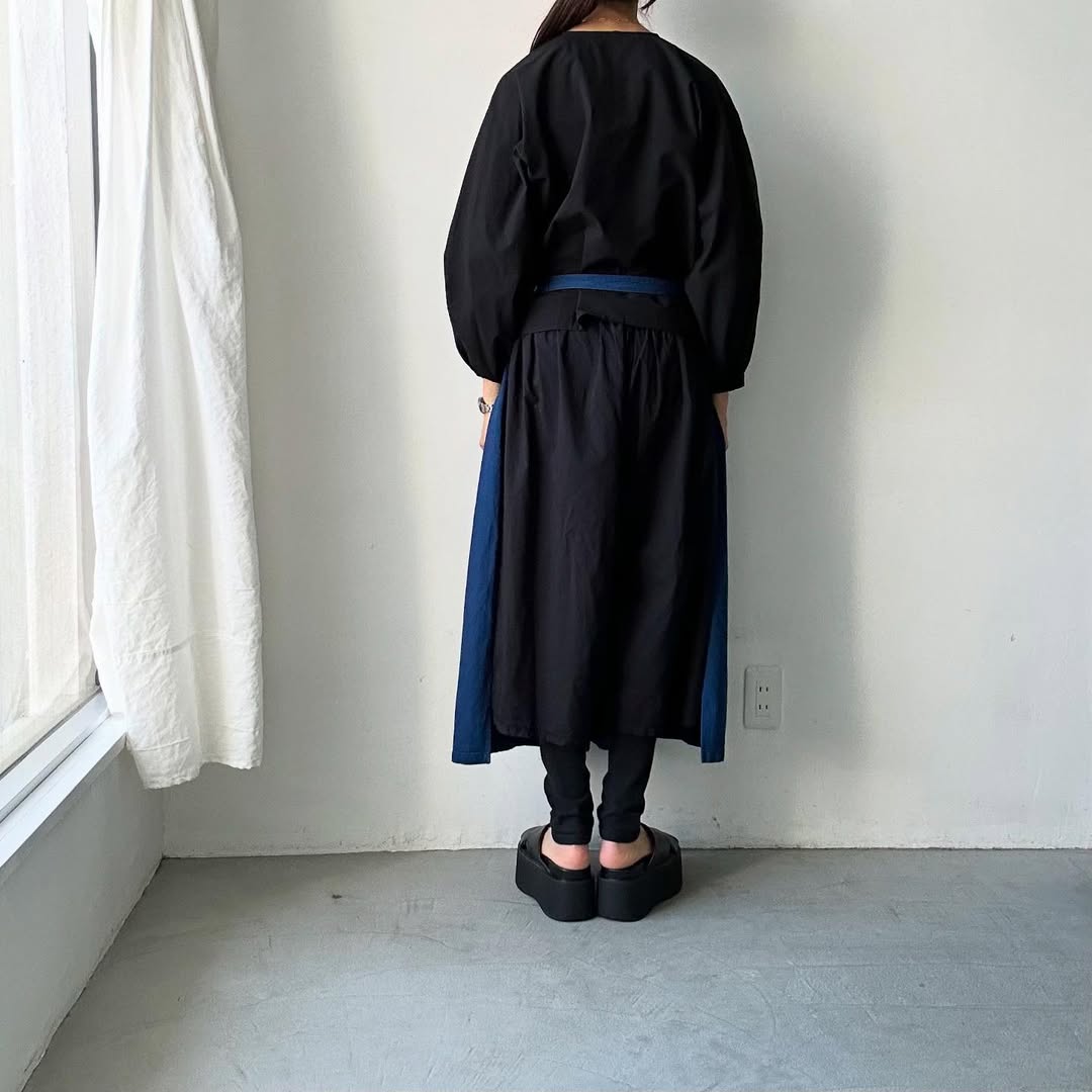 TENNE HANDCRAFTED MODERN ボリュームスリーブプルオーバー