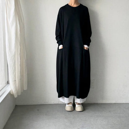 atelier naruse  スムースウールコクーンワンピース　size2