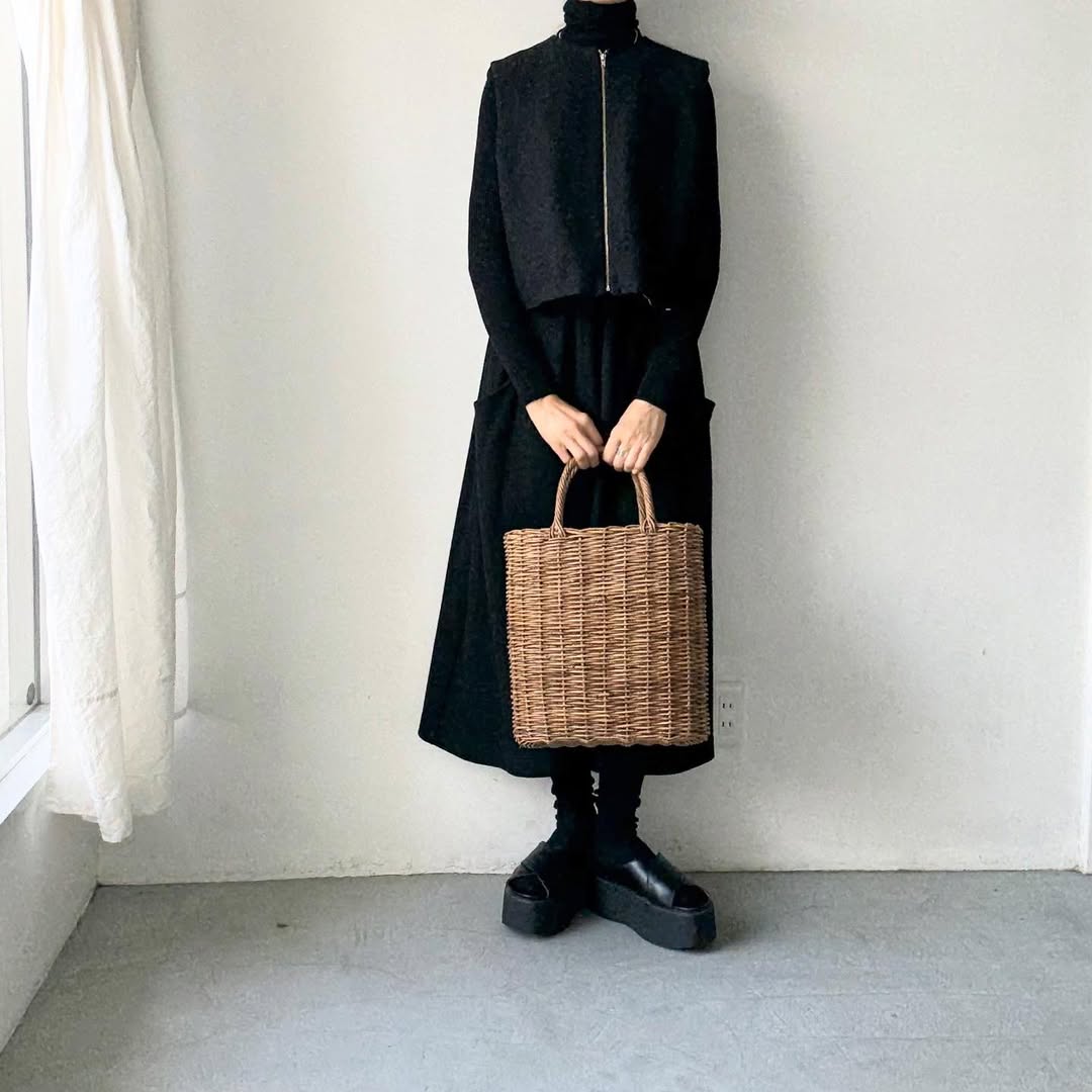 R&D.M.Co  コットンウールシャーリングベスト