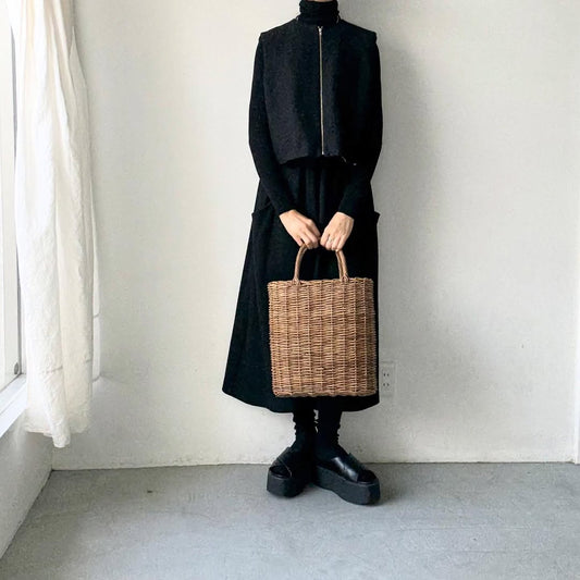 R&D.M.Co  コットンウールシャーリングベスト