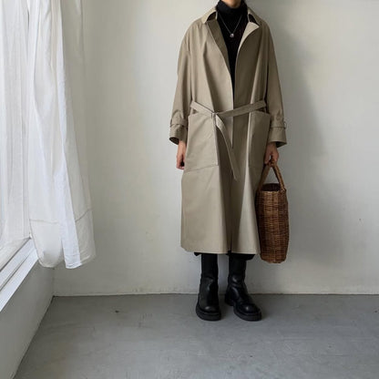 TENNE HANDCRAFTED MODERN　ブリスベンモスビッグサイズトレンチコート