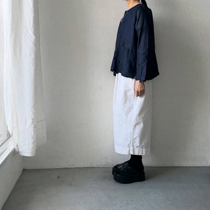 jujudhau デッドストックデニムダブルボタンシャツ