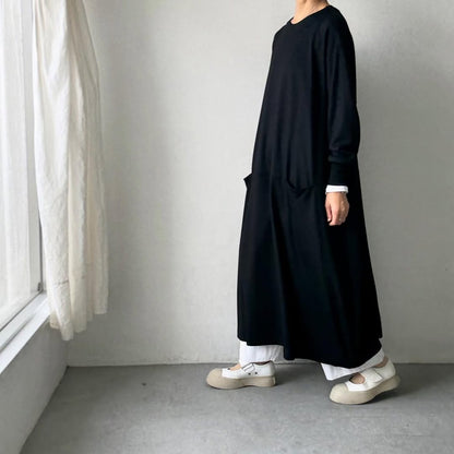 atelier naruse  スムースウールコクーンワンピース　size2