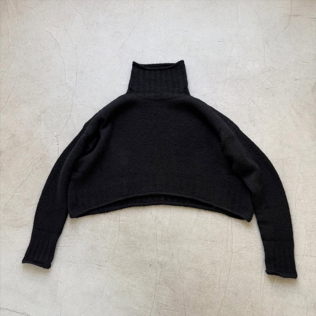 R&D.M.Co カシミアメリノハイネックセーター