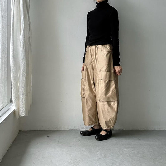 TENNE HANDCRAFTED MODERN ミリタリーバレルパンツ