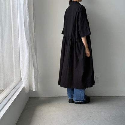 jujudhau  ハーフスリーブドレス