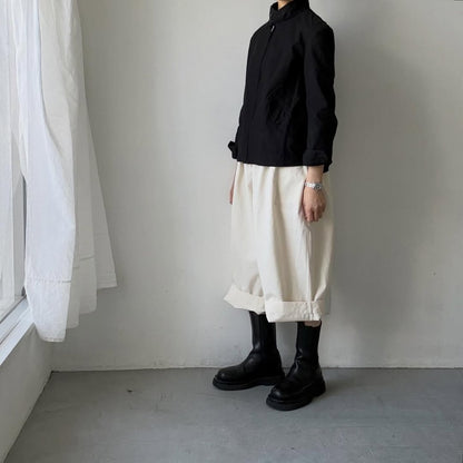 atelier d'antan Perriereコットンワイドパンツ