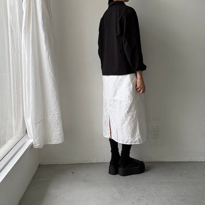 atelier d'antan Kantor コットンジャケット　ブラック
