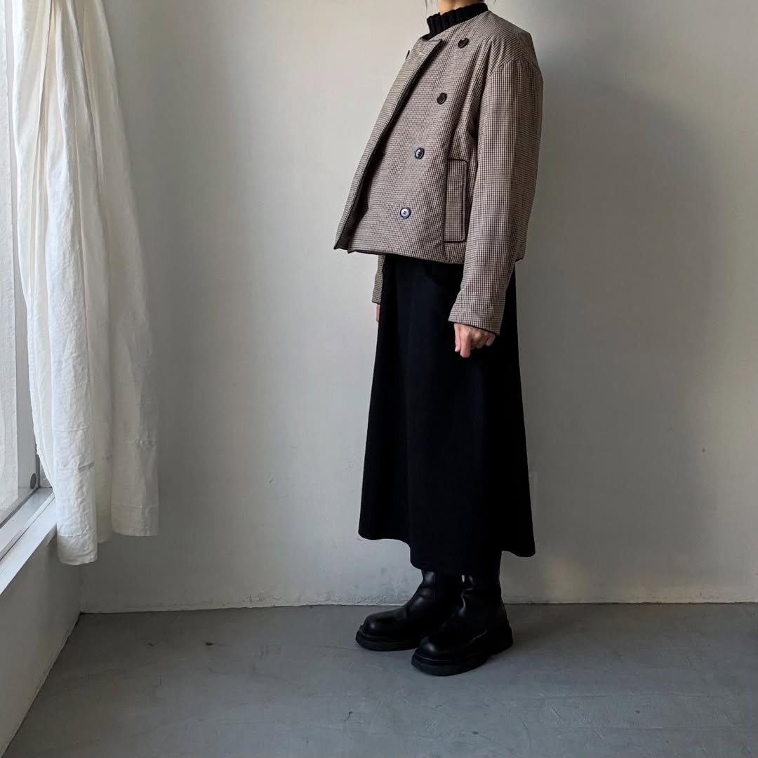 R&D.M.Co  ガンクラブトリミングパフジャケット