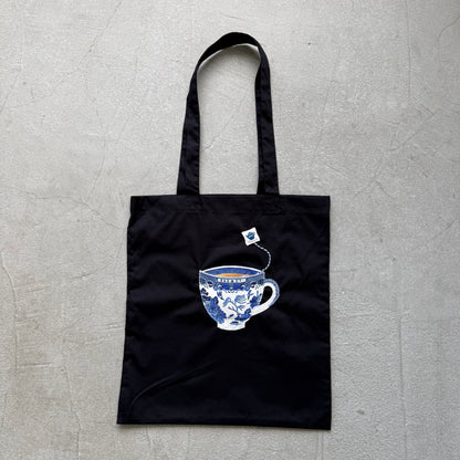 R&D.M.Co  BLUE WILLOWミルクティートートバッグ