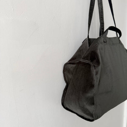 TENNE HANDCRAFTED MODERN ブリスベンモスベルベットボストンバッグ