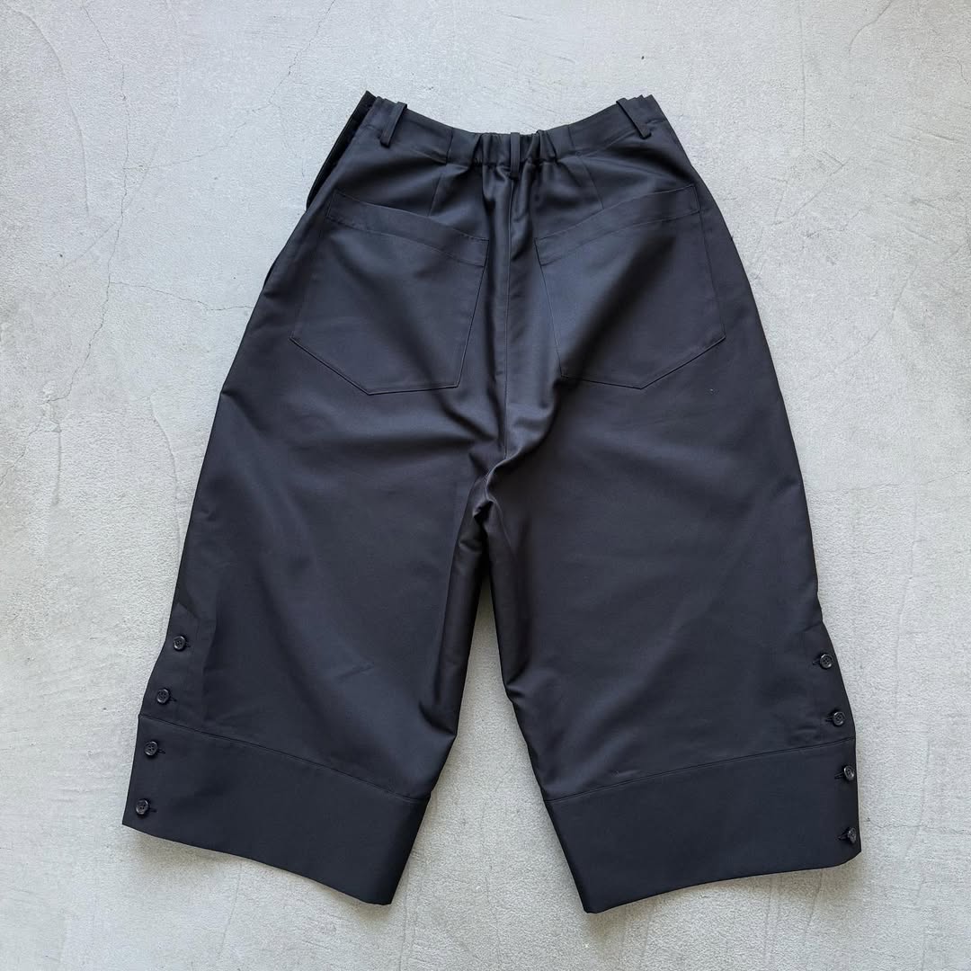 TENNE HANDCRAFTED MODERN オーバーオールパンツ　ブラック