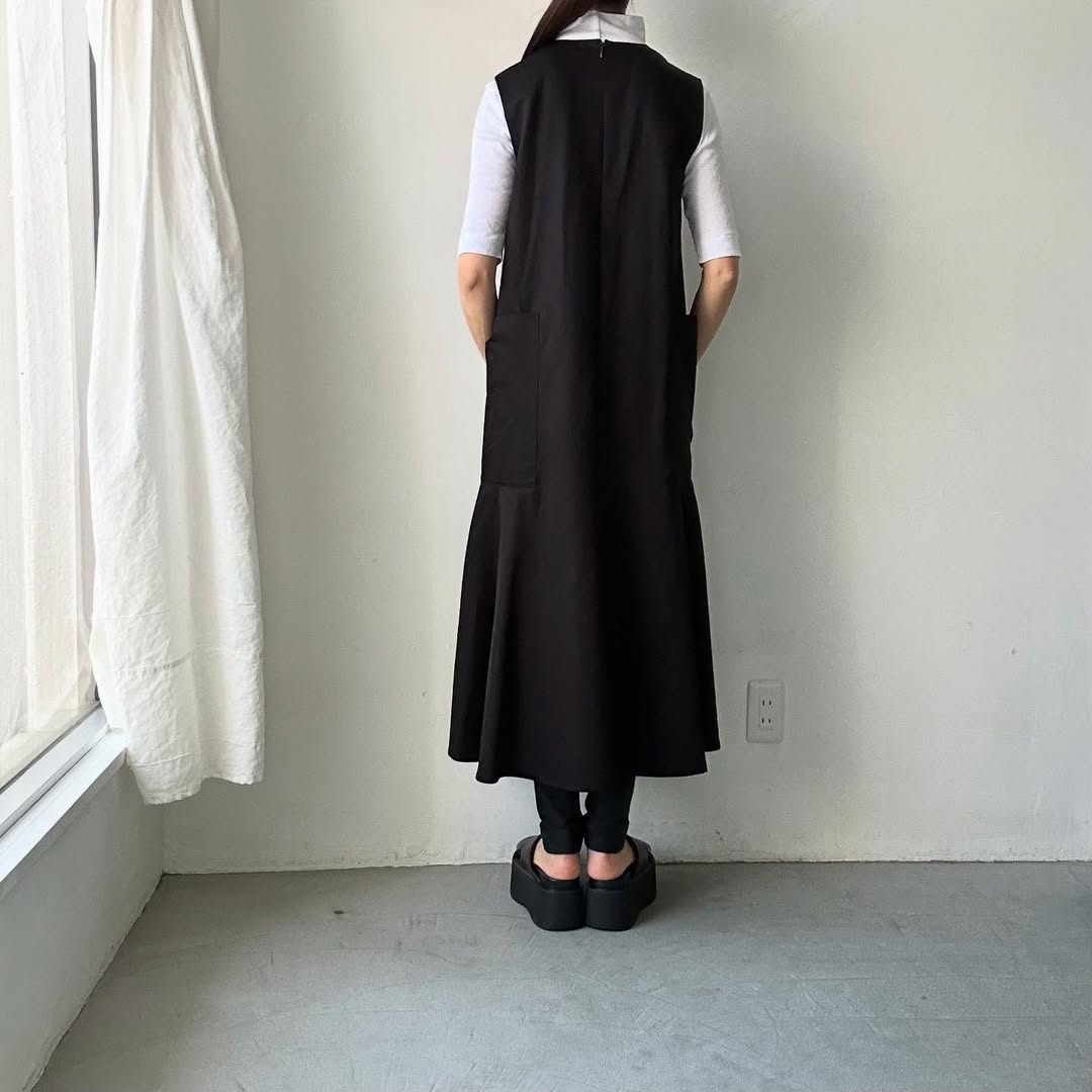 TENNE HANDCRAFTED MODERN ノースリーブマーメイドドレス
