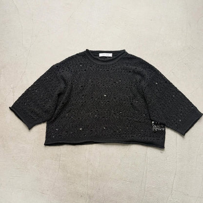 atelier naruse  スキャッタードホールニットプルオーバー