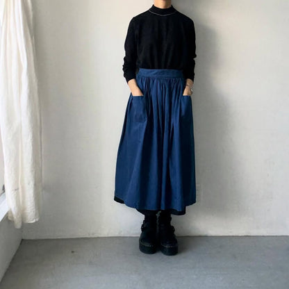 cion  コットンモックネックニット