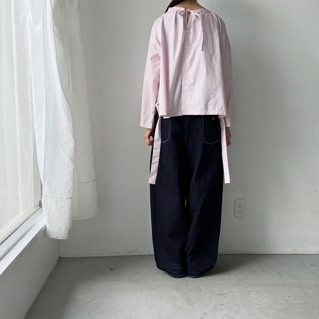 ayanoguchiaya　フリップボウブラウス　ローズ