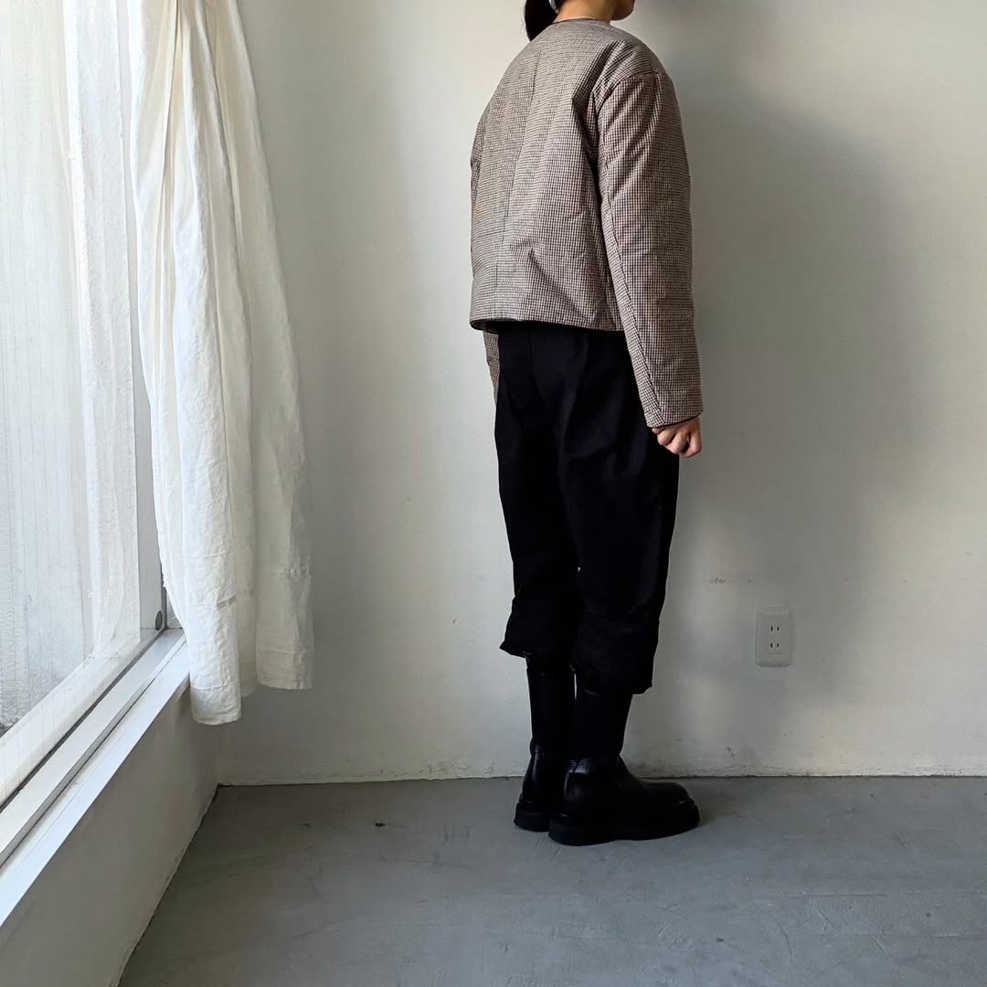 R&D.M.Co  ガンクラブトリミングパフジャケット