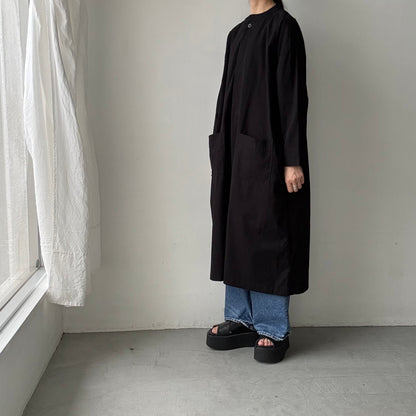 jujudhau デッドストックコットンプルオーバードレス