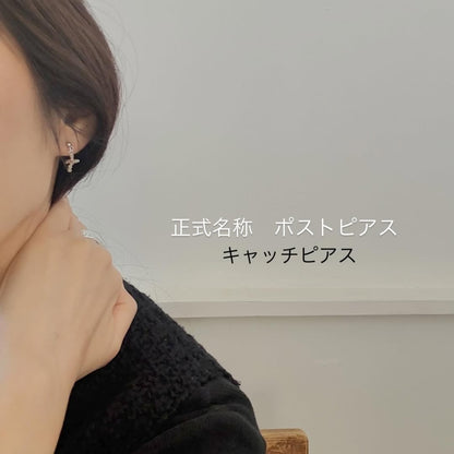soi  カレンシルバーピアス(フック、ポスト)