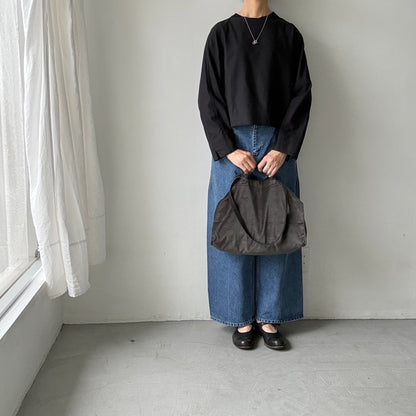 TENNE HANDCRAFTED MODERN ブリスベンモスベルベットボストンバッグ