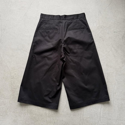 R&D.M.Co  チノクロスガウチョパンツ　ブラック