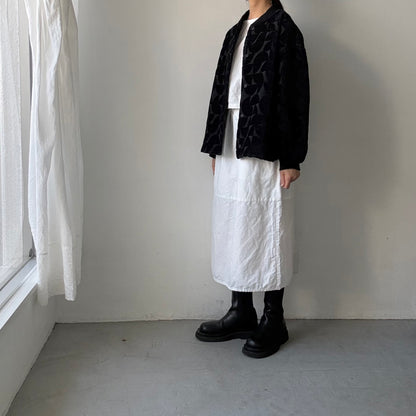 kijinokanosei  バックタックブルゾン