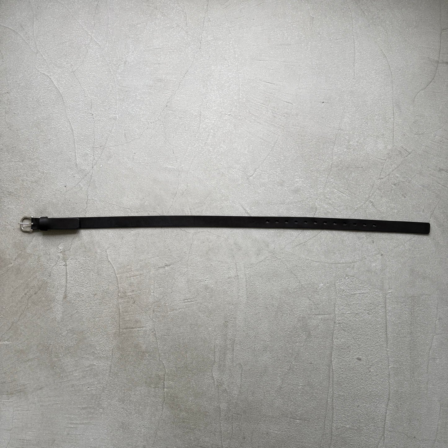 homspun レザーベルト　ブラック