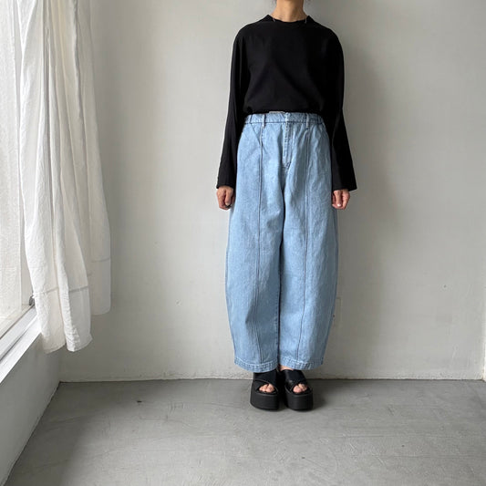TENNE HANDCRAFTED MODERN デニムカーブパンツ　M