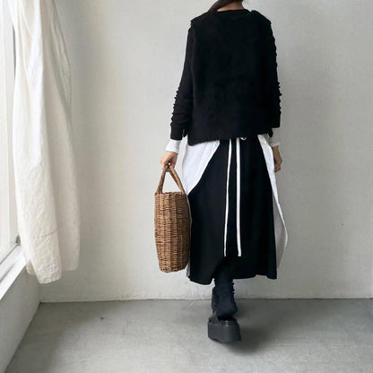 cion  アルパカ混モールベスト