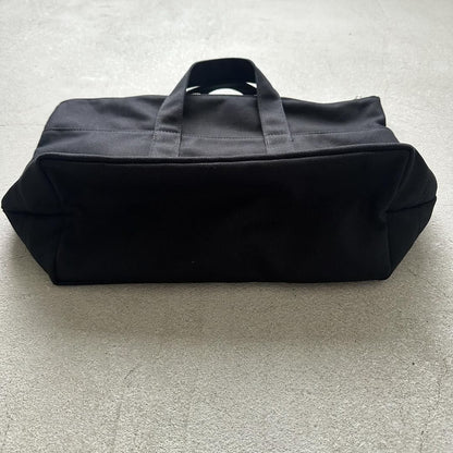 R&D.M.Co  トートバッグ(ファスナー付) ブラック