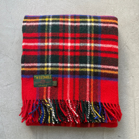 TWEED MILL ウールブランケット Royall Stewart