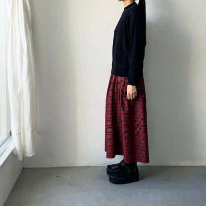 cion  コットンモックネックニット