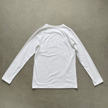 R&D.M.Co トレジャーハンティング長袖Tシャツ　ホワイト